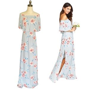 Show Me Your MuMu Hacienda Floral Maxi Dress